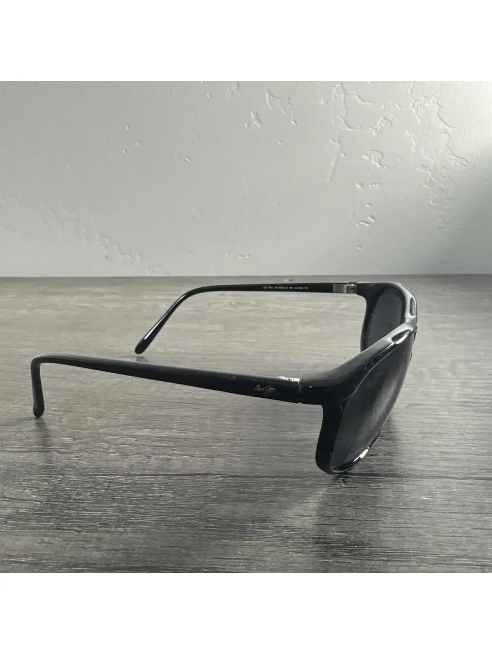 Maui Jim Sunglasses MJ 178-02 Black Square FRAMES ONLY 60-15 135 Japan